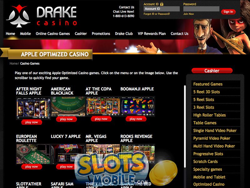 Drake Mobile Casino