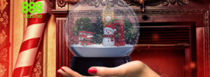 888 Casino Snow globe promotion