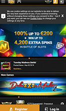 Videoslots Casino Mobile